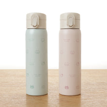 ふくふくにゃんこ おかおドットワンタッチステンレスボトル