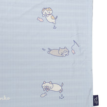 ふくふくにゃんこ 持続冷感ピローケース