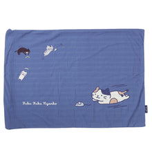 ふくふくにゃんこ 持続冷感ピローケース