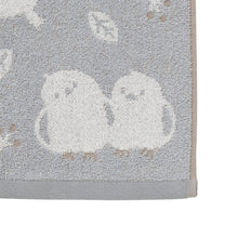 HOMY ANIMALS 無撚糸ジャガードバスタオル