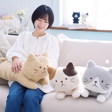 ふくふくにゃんこ ぽわぽわねそべりクッション
