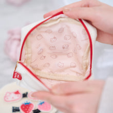 ふくふくにゃんこ いちごボックスポーチ