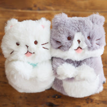 ふくふくにゃんこ ごろにゃんぬいぐるみ(ハッチ・しろたま)