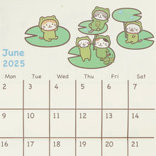 Fuku Fuku Nyanko 2025年壁掛けカレンダー