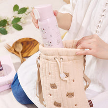 ふくふくにゃんこ コットンボトルショルダー