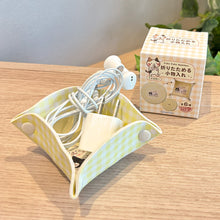 ふくふくにゃんこ 折りたためる小物入れ【ガチャガチャ販売】