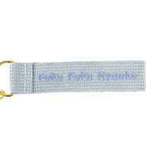 ふくふくにゃんこ シャーシャバースデー刺繡タグキーホルダー