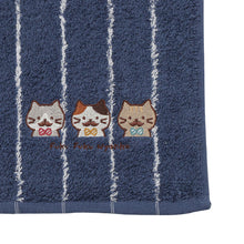 ふくふくにゃんこ ひげにゃんこバスタオル