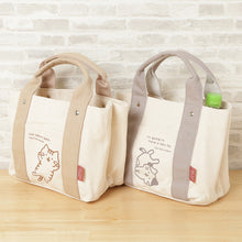 ふくふくにゃんこ ごろにゃん仕切り付きミニトート