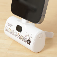 ふくふくにゃんこ ライトニングモバイルバッテリー②