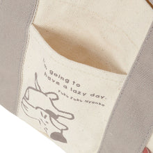 ふくふくにゃんこ ごろにゃん仕切り付きミニトート