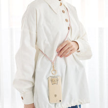 ふくふくにゃんこ カラビナ付きスマホストラップ