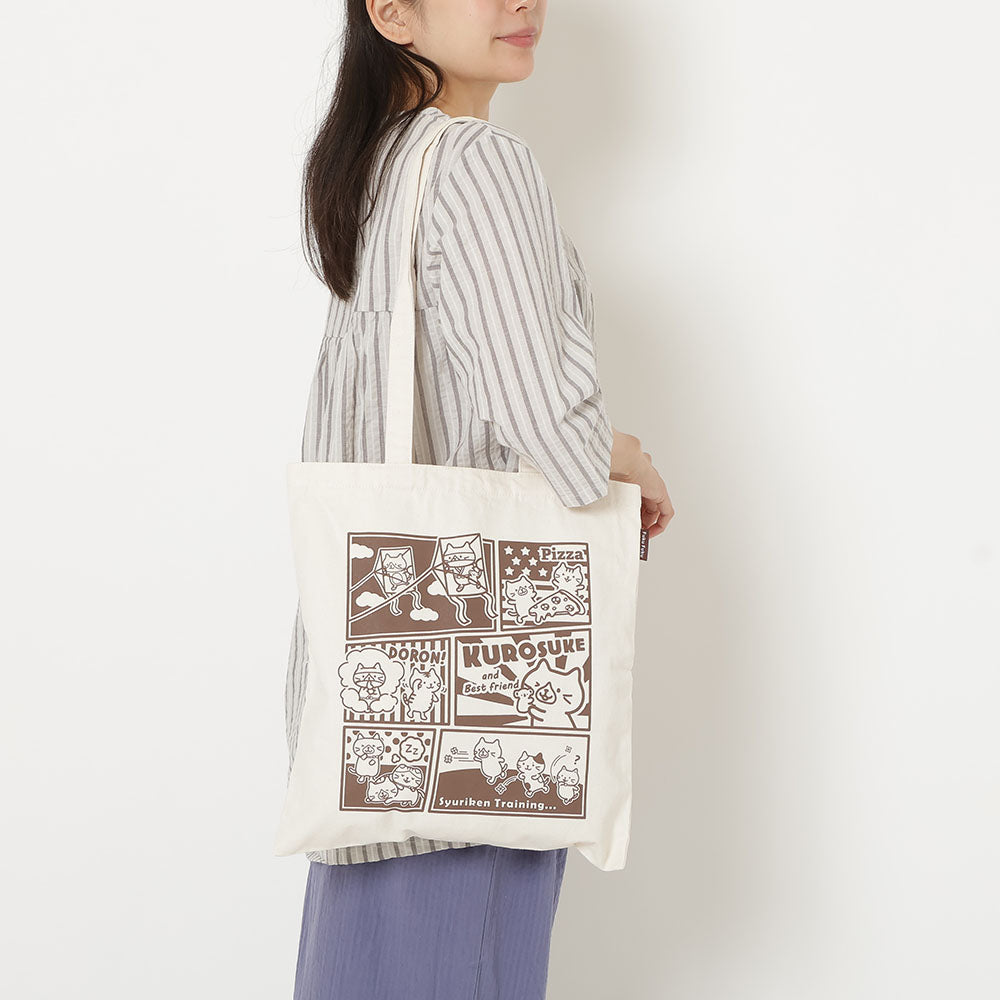 ふくふくにゃんこ クロ助プロデューストート – HAPiNS online shop