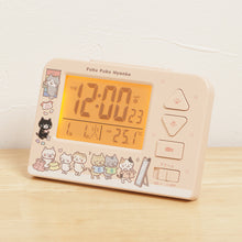 ふくふくにゃんこ 電波クロック