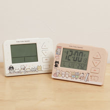 ふくふくにゃんこ 電波クロック