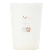 ふくふくにゃんこ みつめてプラコップ