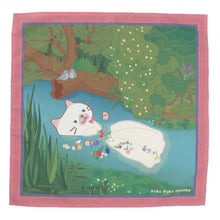 ふくふくにゃんこ 風呂敷【ガチャガチャ販売】