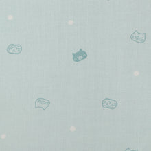 ふくふくにゃんこ レーヨンプリント前開きワンピース