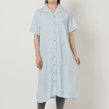 ふくふくにゃんこ レーヨンプリント前開きワンピース