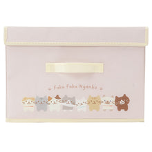 ふくふくにゃんこ みつめて不織布収納ボックス