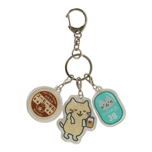 ふくふくにゃんこ ふくふくの湯3連キーホルダー【WEB限定】