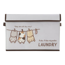 ふくふくにゃんこ リメモリー不織布収納ボックス