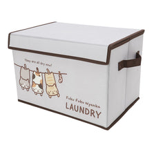 ふくふくにゃんこ リメモリー不織布収納ボックス