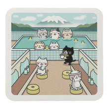 ふくふくにゃんこ ふくふくの湯3連キーホルダー【WEB限定】