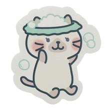 ふくふくにゃんこ ふくふくの湯フレークシール12枚セット【WEB限定】