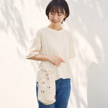 ふくふくにゃんこ コットンボトルショルダー