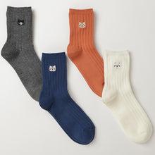 ふくふくにゃんこ リブソックス