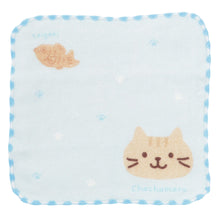 ふくふくにゃんこ コットンミニタオル【ガチャガチャ販売】