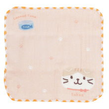 ふくふくにゃんこ コットンミニタオル【ガチャガチャ販売】