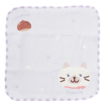 ふくふくにゃんこ コットンミニタオル【ガチャガチャ販売】