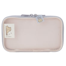 ふくふくにゃんこ ひょっこりメッシュ ガジェットポーチ 二層式収納