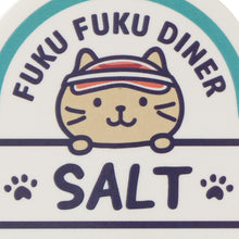 【予約販売】ふくふくにゃんこ ダイナー 調味料ステッカーセット 【WEB限定】