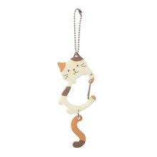 ふくふくにゃんこ しっぽふりふりふくふくにゃんこカラビナ【(ガチャガチャ販売】