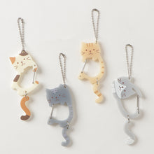ふくふくにゃんこ しっぽふりふりふくふくにゃんこカラビナ【(ガチャガチャ販売】