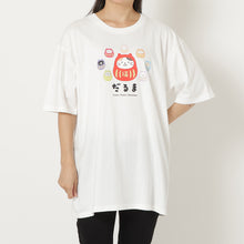 ふくふくにゃんこ おみやげTシャツ②だるま