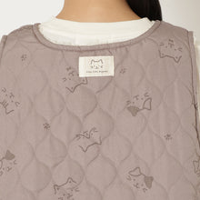 ふくふくにゃんこ 中綿キルトエプロン