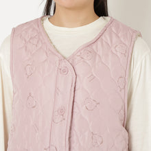 アニマル 中綿キルトベスト