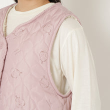 アニマル 中綿キルトベスト