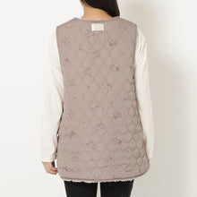 ふくふくにゃんこ 中綿キルトベスト