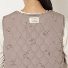 ふくふくにゃんこ 中綿キルトベスト