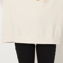 ふくふくにゃんこ プリントコットントレーナー