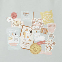 ふくふくにゃんこ プリントコットントレーナー