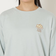 ふくふくにゃんこ プリントコットンワンピース