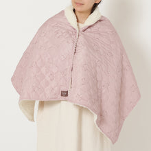 アニマル 中綿キルト3WAY ブランケット ケープ