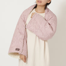 アニマル 中綿キルト3WAY ブランケット ケープ