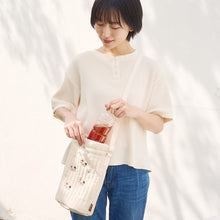 ふくふくにゃんこ コットンボトルショルダー